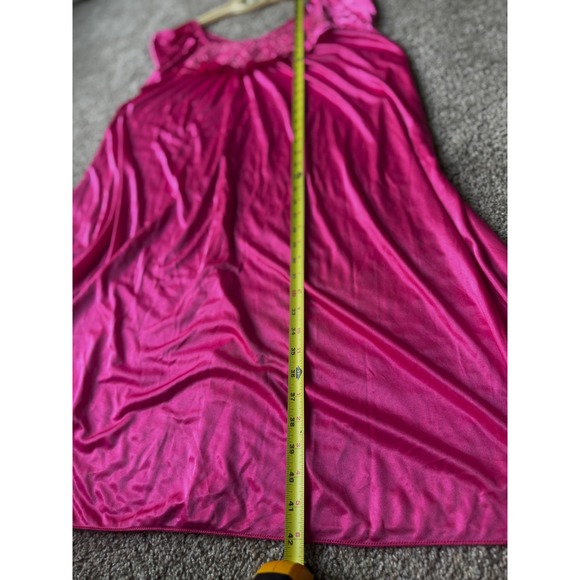 Ezi chemise nightgown slip dress sleepwear hot pink women's size‎ 3XL - Picture 7 of 7
